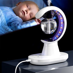 Front view of 3-in-1 LED Lamp with Humidifier & Mosquito Repellent