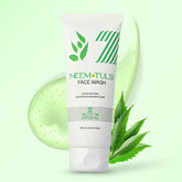 Zequz Neem & Tulsi Face Wash bottle front view
