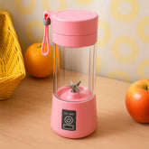 DeoDap Portable USB Electric Juicer – 6-Blades Protein Shaker - main product shot