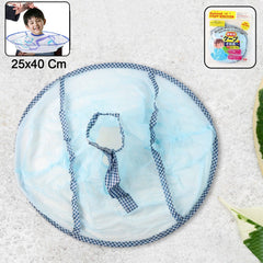 Hair Cutting Cape Umbrella unfolded and ready to use