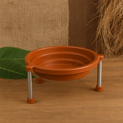 Plastic multipurpose matka stand for versatile home use