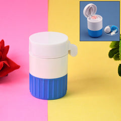 4-in-1 medicine cutter and crusher multi-layer device