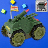 Children's Joy Tumbling Tank Toy Car front view