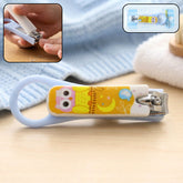 Cute cartoon owl baby nail clipper with safety grip