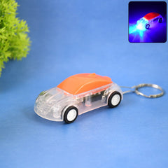 Mini Car LED Keychain Light with flashing headlights