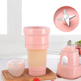 Foldable Electric Juicer with lid