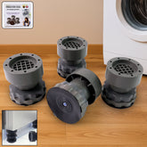 Adjustable anti-vibration pads for washing machine and refrigerator