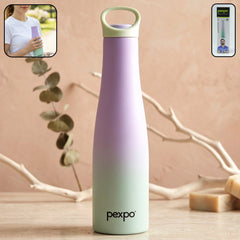 Pexpo Morocco insulated stainless steel water bottle front view