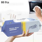 Pack of 80 Strong Kitchen Cleaning Wipes