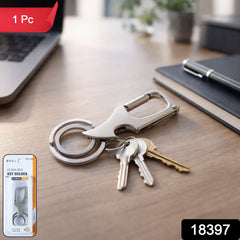 metal key holder ring