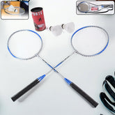 Konex Premium Badminton Set with Metal Rackets and Carry Case