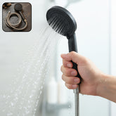 Handheld Bathroom Shower Head with Flexible Stainless Steel Hose 143 Cm Long