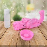 8-Hole Battery Operated Bubble Gun Toy for Kids