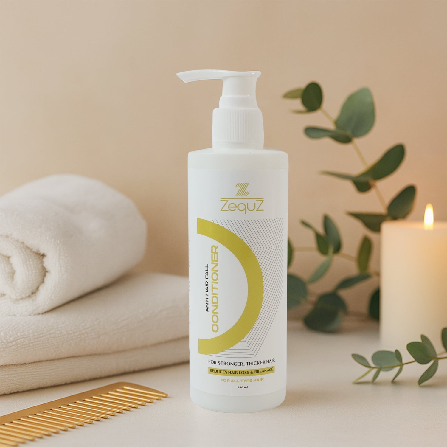 Zequz Anti Hair Fall Conditioner 250ml bottle front