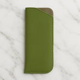 Slim PU Leather Glasses Sleeve - (1 Pc)