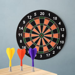 Classic Magnetic Dartboard Game Set with 3 darts