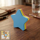 Oddy star shaped sticky notes pack