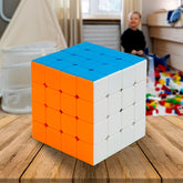 Front view of 4x4x4 High Speed Stickerless Magic Cube Puzzle