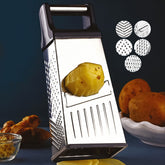 Apex 5-in-1 Stainless Steel Multipurpose Slicer with Ergonomic Handle