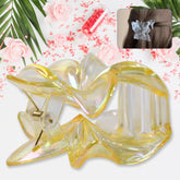 Simple matte hair clamp grip holding hair back