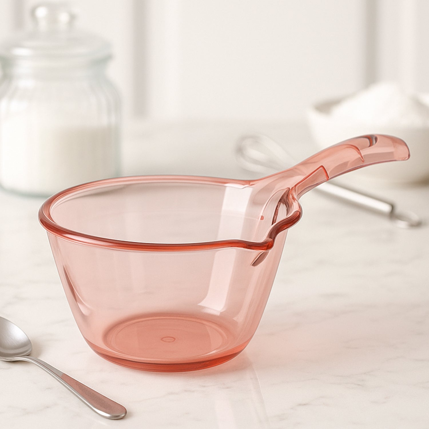 Multipurpose kitchen washing and straining bowl with handle