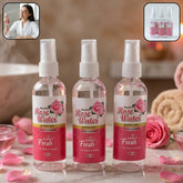rose water face spray set 3 pc 100 ml each