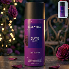 Bellavita Date Woman Deo Perfume Body Spray Bottle