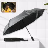 Compact 2-Fold Manual Umbrella with steel shaft