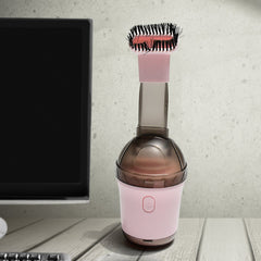 2 in 1 Mini Vacuum Cleaner with Brush Attachment (1 pc)