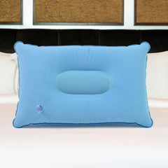 Inflatable travel pillow by JourneyMate