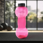Unbreakable Plastic dumbbell Shape Water Bottle (550 ml / 1 Pc)