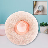 Super soft flower bath sponge with suction cup