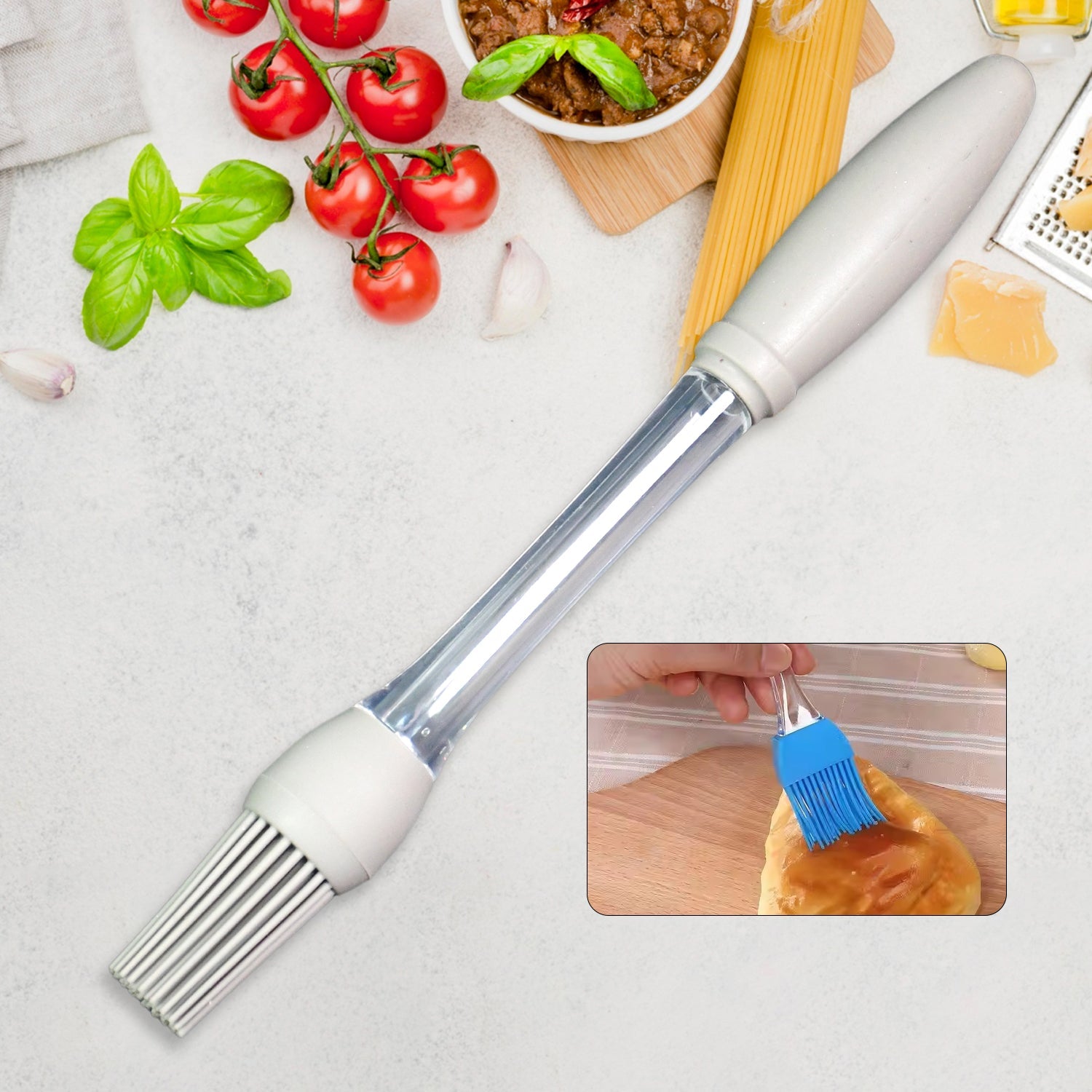 Silicone Oil Brush with Liquid Storage Tube