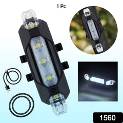 USB rechargeable bicycle LED light set