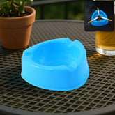 Oblivion Heavy Duty Plastic Ashtray, top view