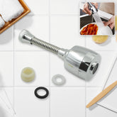360° Rotating Water-Saving Faucet Sprayer on kitchen sink