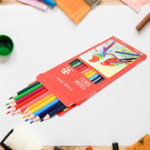 12-piece set of oil-based colored pencils
