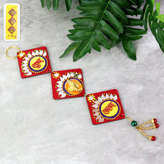 Traditional Labh Shubh Decorative Wall Hanging (1 Pc)