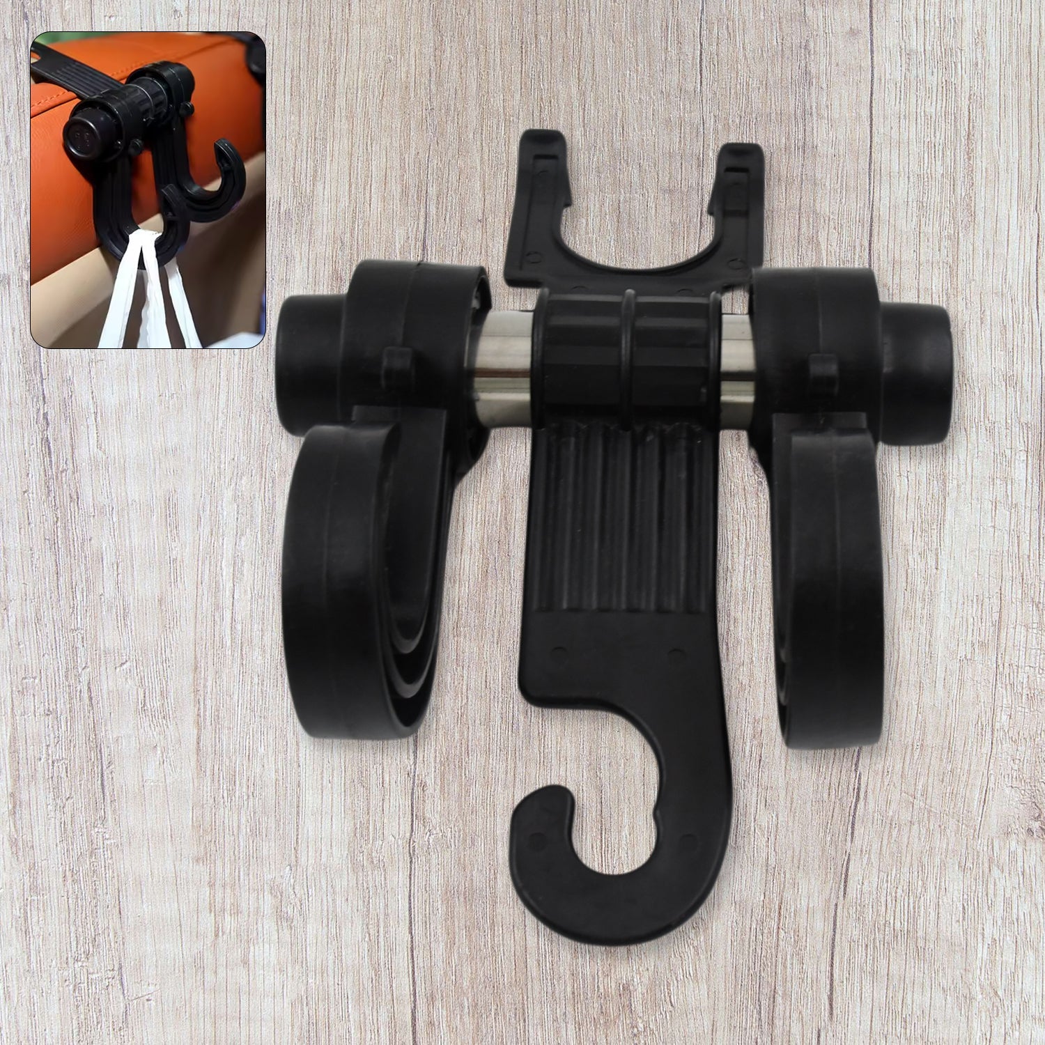 Car Double Hook Hanger on Headrest