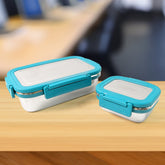 Apex Jerry Lunch Box stainless steel set with lids