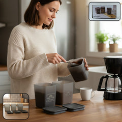 Plastic Kitchen Storage Container Set (3 Pc Set)