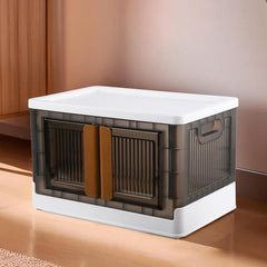 NeatNest plastic folding wardrobe organizer front view