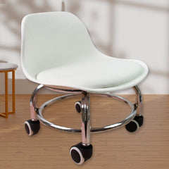 DeoDap Heavy Duty Round Rolling Stool - scale