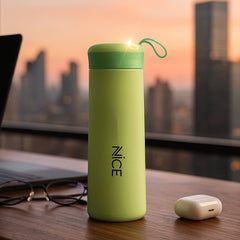 Green Leak-Proof Vacuum Flask Bottle