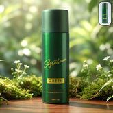Signature premium green fragrance body spray 200 ml bottle