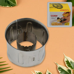 Stainless steel corn cutter for kernel removal