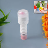 Flexible faucet extender on kitchen sink