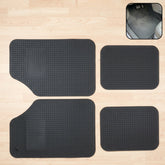 Universal Heavy Duty Car Floor Mat Set (4 Pc Set)