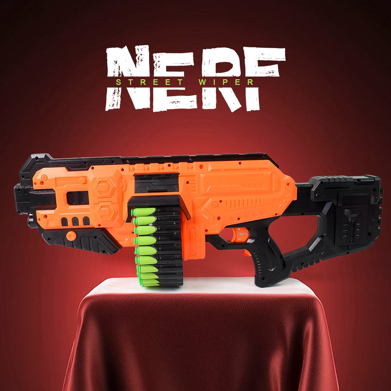 Street Viper Toy Gun with 30 Soft Bullets
