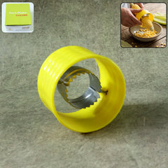Manual handheld corn kernel stripper tool